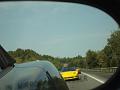 Damn there's a yellow spot in the side mirror - must be a bug!